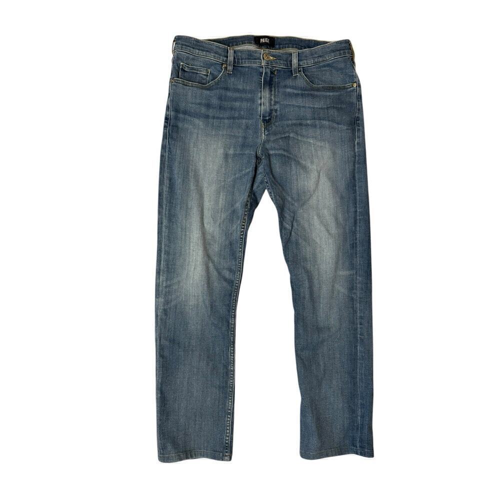 Paige Federal Cartwright Medium Wash Jeans Men’s Size 36 X 30